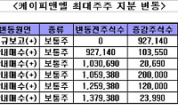 케이피앤엘, 최대주주 지분 안정 '노력'