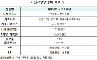 거래소, 15일 KINDEX 국고채 10년 ETF 신규 상장
