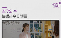 생수 브랜드 '몽베스트' 드라마 '경우의 수' 본방 사수 인증 이벤트