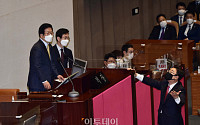 [포토] 항의하는 김성원 원내수석부대표