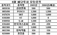 불안한 6월 증시...'중간 배당주'를 노려라