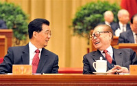 中 장쩌민 등장에 힘받는 시진핑