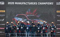 현대차 WRC팀, 2년 연속 제조사 부문 챔피언 등극