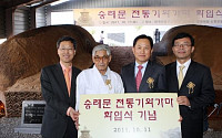 신한銀·문화재청, 숭례문 전통기와가마 화입식
