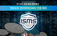 KT SAT, 정보보호 관리체계 인증 획득