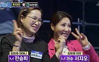 김희재 서지오, 친이모-조카 관계 아냐… 결승전서 친모와 나란히 ‘브이’