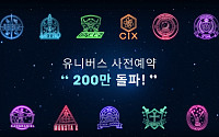 엔씨소프트 유니버스, 글로벌 사전예약 200만 돌파