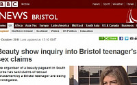 한국 미인대회에서 19세 영국 소녀 성추행 '국제적 망신'