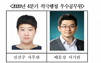 공정위 적극행정 우수공무원에 김건주 사무관·배문성 서기관