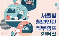 서울시, 청년구직자-세계적 기업 매칭 '청년인턴 직무캠프'