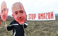 “아마존 사업확장 멈춰라”...프랑스 곳곳서 반대 시위