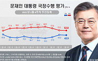 문재인 대통령 지지율, 2주 연속 40%대…서울에선 민주당 우세