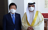 박병석 의장 만난 바레인 국왕 &quot;우리 미래, 한국에 있다&quot;