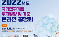 과기정통부, 국가연구개발 투자방향 온라인 공청회 개최