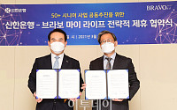 [포토] 신한은행-브라보 마이라이프, '시니어 공동 추진' 전략적 제휴 협약