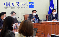 [포토] 김태년 더불어민주당 대표 직무대행 기자간담회