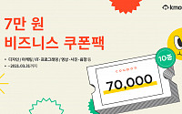 프리랜서 마켓 ‘크몽’, 7만 원 쿠폰북 증정 프로모션