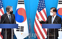 [포토] 한·미 외교·국방 장관 공동기자회견