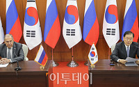 [포토] 한-러 외교장관 공동기자회견