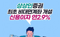 상상인증권, ‘신용융자 금리 연 2.9% 이벤트’ 2달 연장