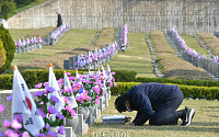 [포토] 4.19혁명 61주년, 참배하는 시민