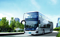 현대차가 개발한 국내 첫 2층 전기버스, 인천 송도~삼성역 광역 노선 달린다
