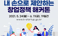 중기부, ‘제3차 창업정책 해커톤’ 참가팀 모집