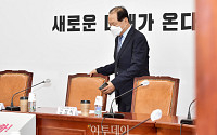 [포토] 국민의힘 전당대회 선관위 회의 참석한 황우여 위원장