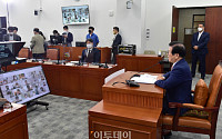 [포토] 취임 1주년, 화상으로 기자간담회 가진 박병석 국회의장