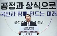[포토] 윤석열 전 총장, 대권 도전