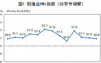 중국 6월 제조업 PMI 50.9…석 달째 하락