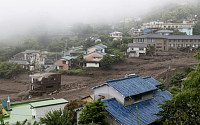 일본 시즈오카현서 폭우로 인한 산사태로 20명 실종