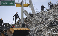 미국 아파트 붕괴 사고 실종자 98명 전원 수습