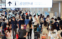 [포토] '피서객으로 붐비는 김포공항'