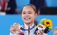 [도쿄올림픽] ‘도마 동메달’ 여서정, 문 대통령 축전에 “감사합니다” 화답