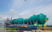 롯데글로벌로지스, 3400톤 중량물 해상운송 성공