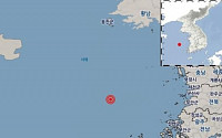 전북 군산 어청도 서남서쪽서 규모 4.0 지진…올해 한반도 지진 중 가장 커