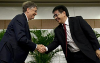 [포토]빌 게이츠, 중국과 손잡다