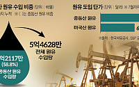 중동산 원유 수입 비중 58.8%…&quot;1985년 이후 최저&quot;