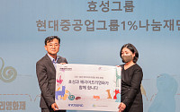 효성, '배리어프리' 영화 제작 지원금 2000만 원 전달