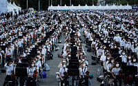 [포토] 베네수엘라, ‘세계 최대 오케스트라’ 도전