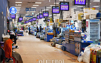[포토] 한산한 노량진 수산시장
