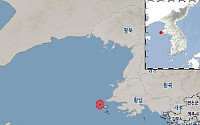 인천 옹진 백령도 서북서쪽서 규모 2.3 지진 발생