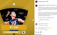 김연경, 2021 세계 최고 여자배구 선수 선정