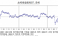 1월 소비자심리지수, 전월대비 소폭 상승