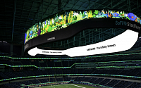 삼성전자, 美 NFL 결승전에 세계 최대 LED 스크린 띄웠다
