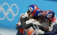 [베이징 동계올림픽] 곽윤기·황대헌·박장혁·이준서, &quot;잘 싸웠다!&quot; 남자 5000m 계주 은메달