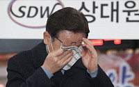 ‘눈물의 이재명’…성남 상대원시장 오열 유세 TV광고로