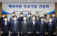 수은, ‘해외 자원 주요 기업 간담회’ 개최