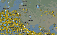 항공기 사라진 우크라이나 영공…국내 항공사는 영향 없어